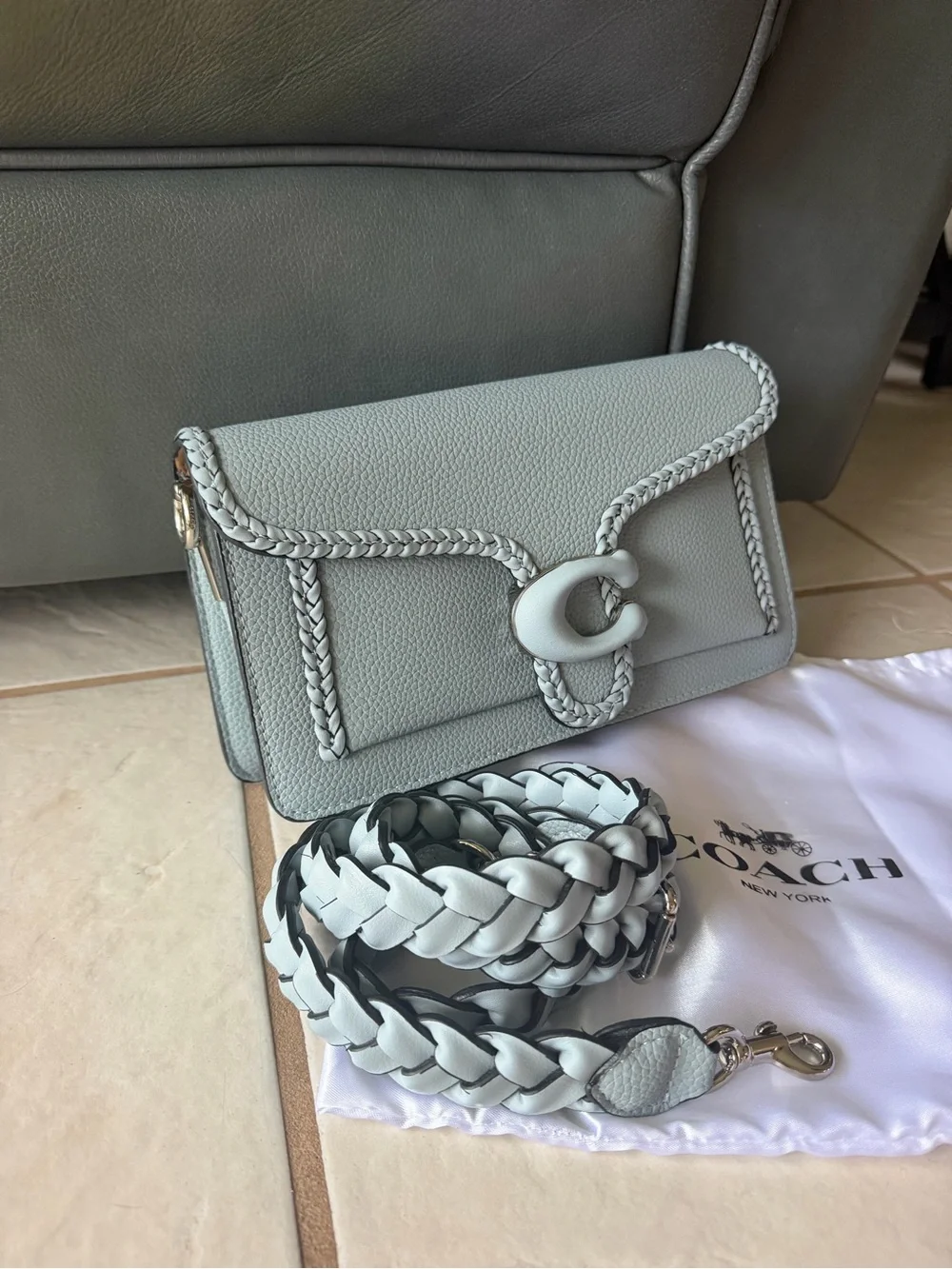 Coach Braided Tabby 26 Crossbody Bag